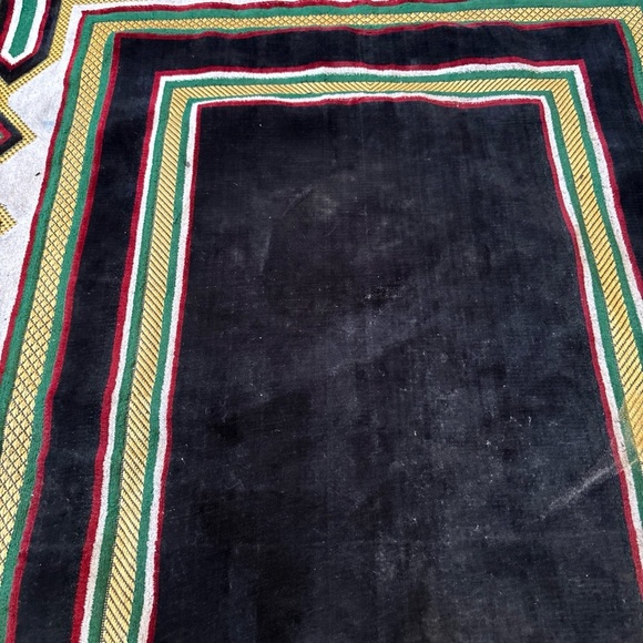 Geometric Turkish Vintage Rug Farmhouse Vintage Anatolian Village Rug 31x49 - Picture 4 of 12